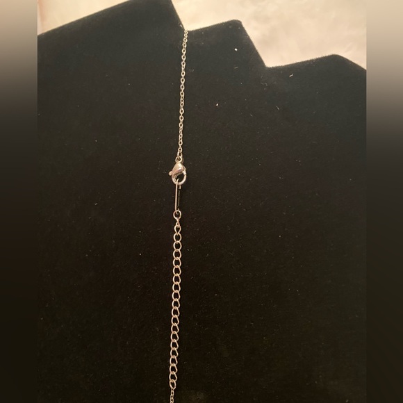 Stainless steel Necklace with lock & key charm - Picture 6 of 7